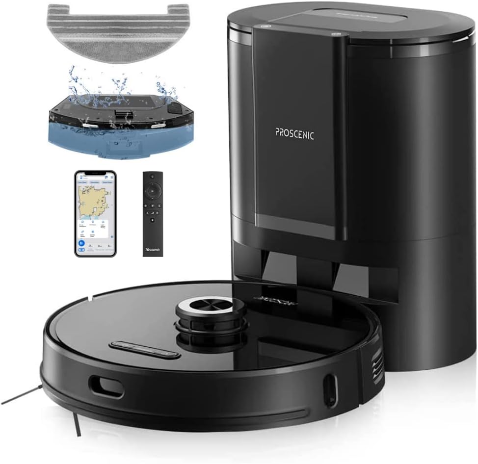 Proscenic M8 Pro お掃除ロボット Proscenic M8 ProLDS8.0レーザーナビゲーションスマートロボット
